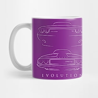 Evolution 1970 - Dodge Challenger R/T Mug